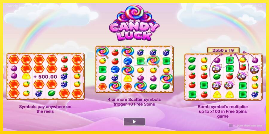 Сурет 1 ойын машинасы Candy Luck