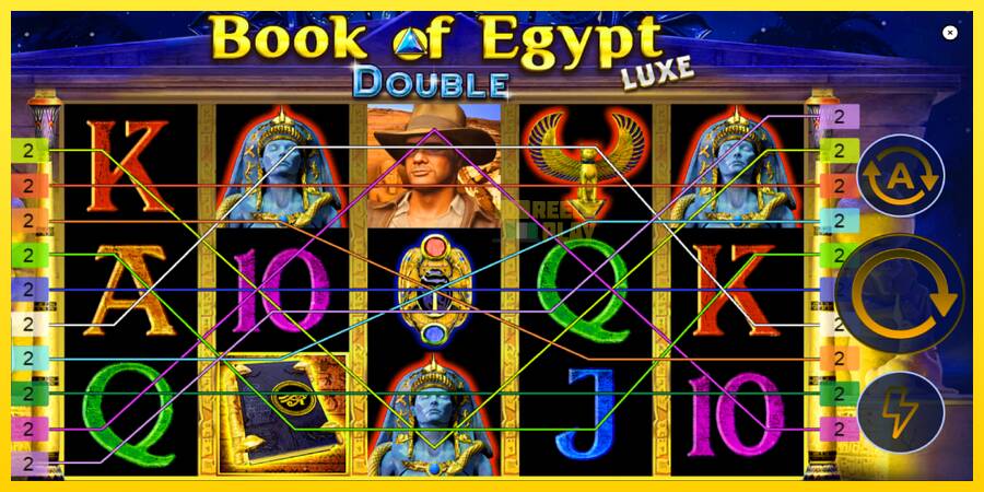 Сурет 1 ойын машинасы Book of Egypt Double Luxe