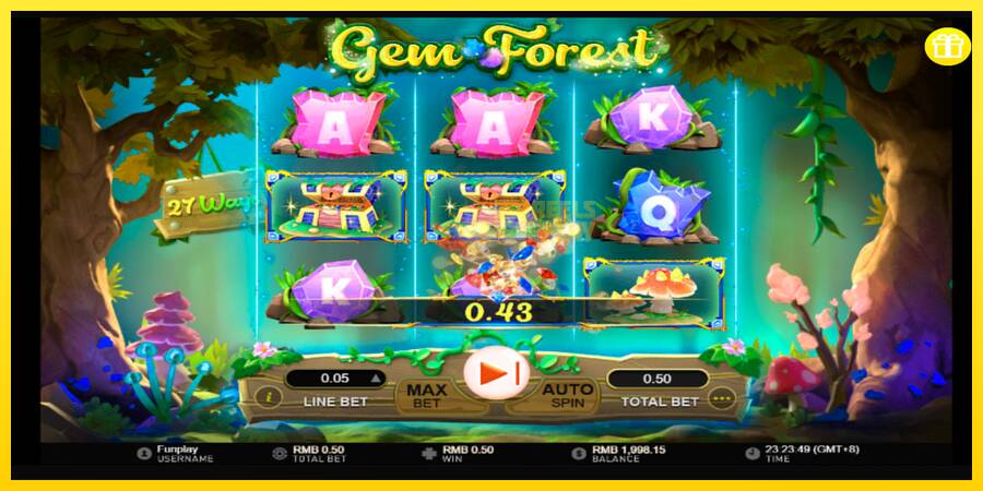 Сурет 5 ойын машинасы Gem Forest