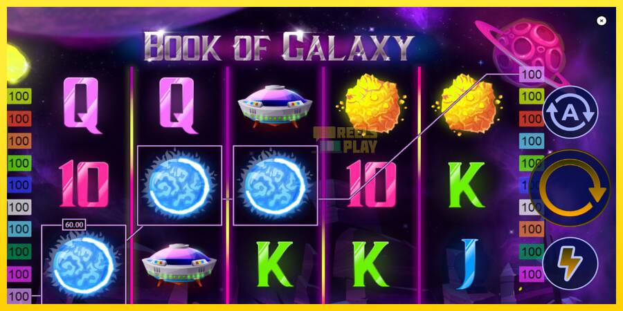 Сурет 4 ойын машинасы Book of Galaxy