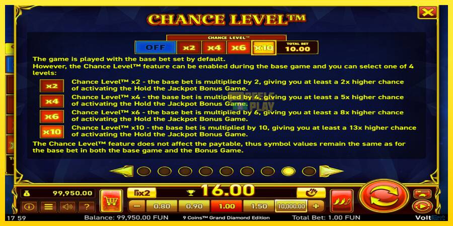 Сурет 6 ойын машинасы 9 Coins Grand Diamond Edition Halloween Jackpots