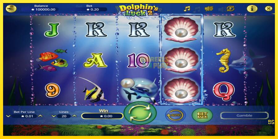 Сурет 1 ойын машинасы Dolphin’s Luck 2