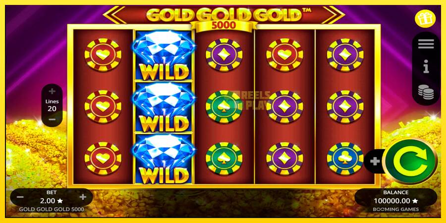 Сурет 1 ойын машинасы Gold Gold Gold 5000