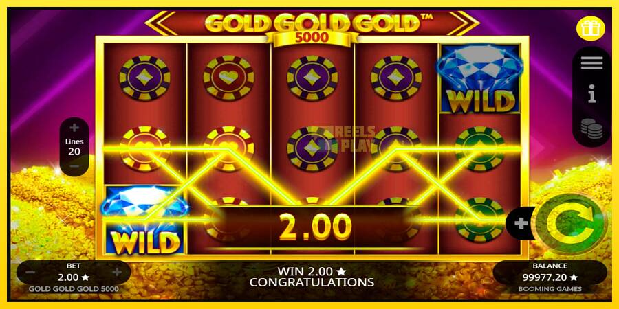 Сурет 5 ойын машинасы Gold Gold Gold 5000