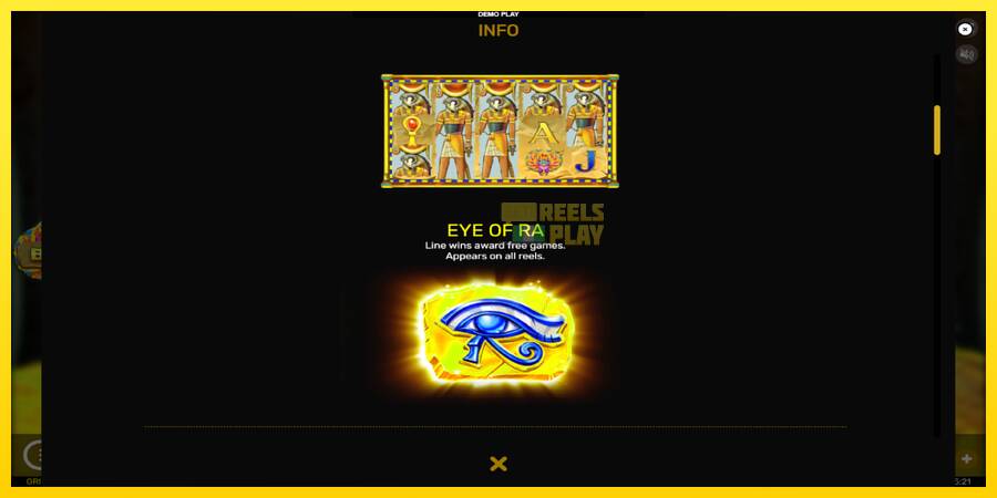 Сурет 5 ойын машинасы Eyes of Ra