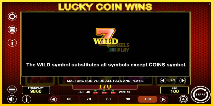 Сурет 5 ойын машинасы Lucky Coin Wins