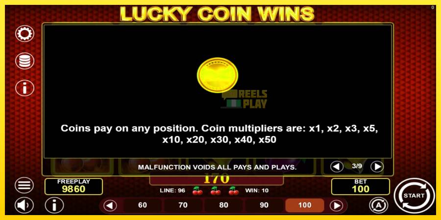 Сурет 6 ойын машинасы Lucky Coin Wins