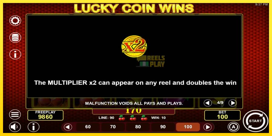 Сурет 7 ойын машинасы Lucky Coin Wins