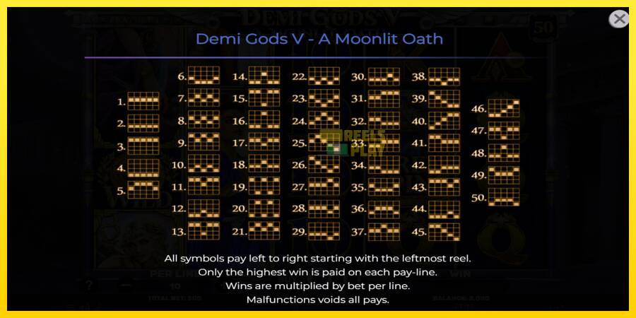 Сурет 7 ойын машинасы Demi Gods V – A Moonlit Oath