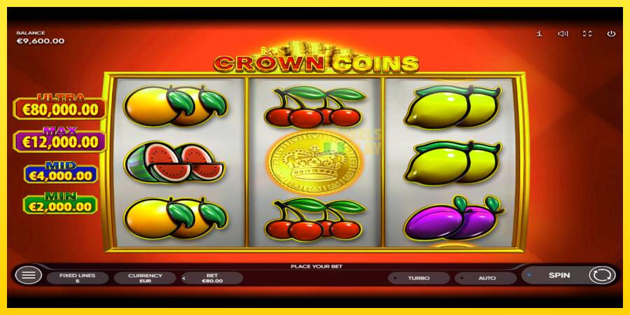 Сурет 2 ойын машинасы Crown Coins