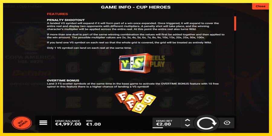 Сурет 4 ойын машинасы Cup Heroes