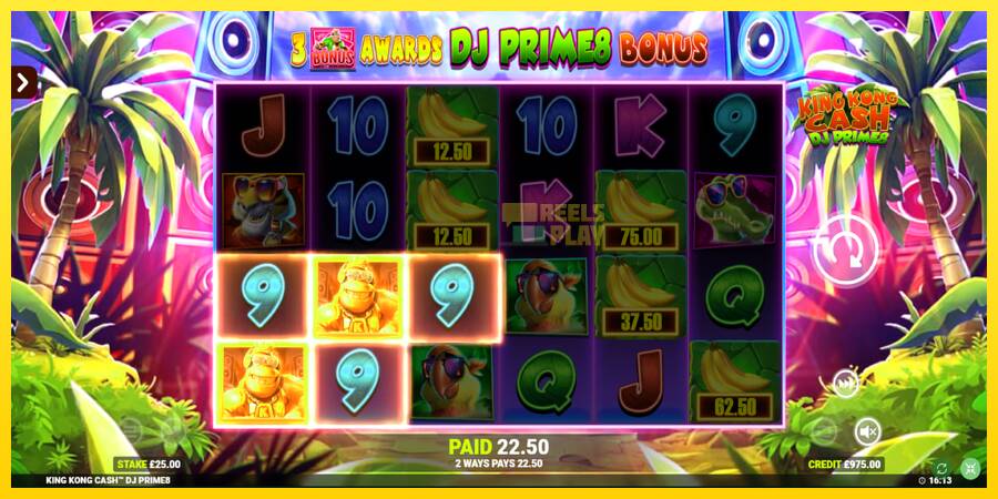 Сурет 3 ойын машинасы King Kong Cash DJ Prime8 Rapid Fire Jackpots