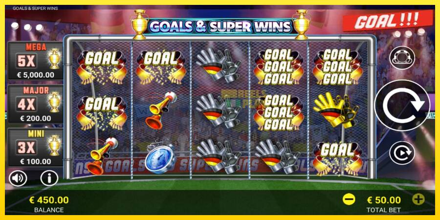 Сурет 2 ойын машинасы Goals & Super Wins