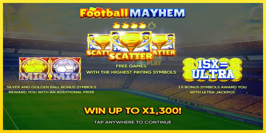 Сурет 1 ойын машинасы Football Mayhem