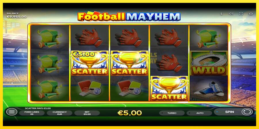 Сурет 3 ойын машинасы Football Mayhem