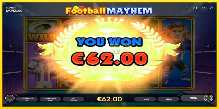 Сурет 4 ойын машинасы Football Mayhem