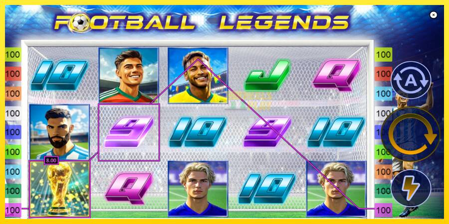 Сурет 3 ойын машинасы Football Legends