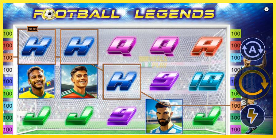 Сурет 4 ойын машинасы Football Legends