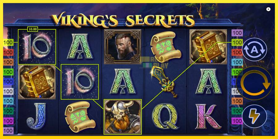 Сурет 4 ойын машинасы Vikings Secrets