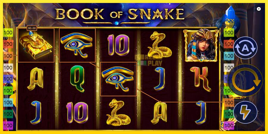 Сурет 4 ойын машинасы Book of Snake