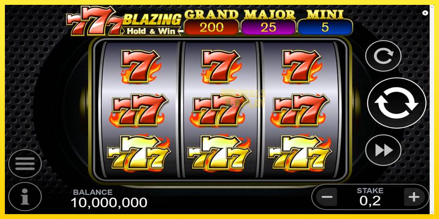 Сурет 1 ойын машинасы 777 Blazing Hold & Win