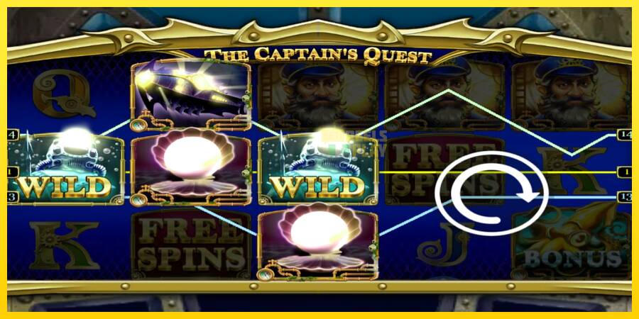 Сурет 3 ойын машинасы The Captains Quest