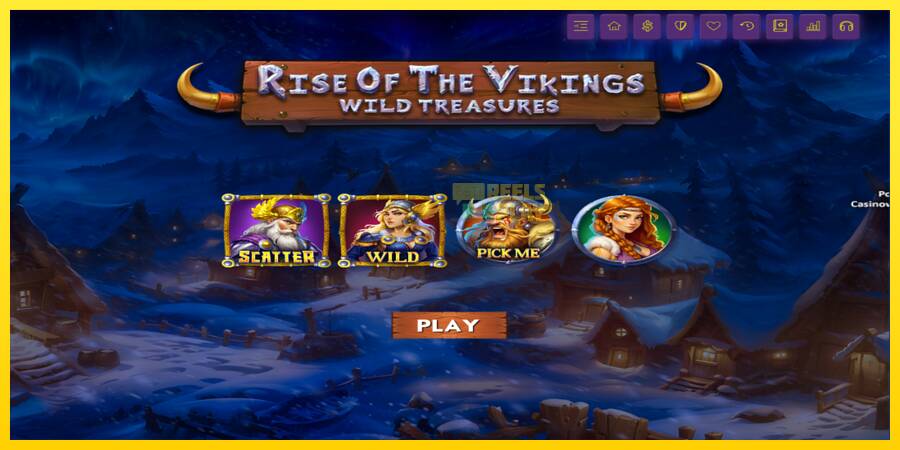 Сурет 1 ойын машинасы Rise of The Vikings - Wild Treasures