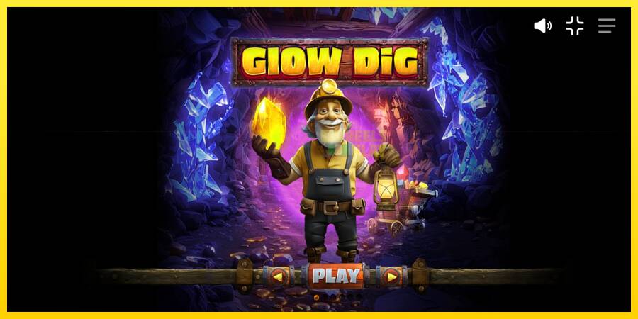 Сурет 1 ойын машинасы Glow Dig