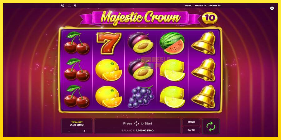 Сурет 1 ойын машинасы Majestic Crown 10