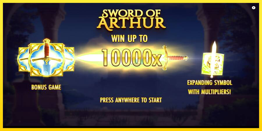 Сурет 1 ойын машинасы Sword of Arthur