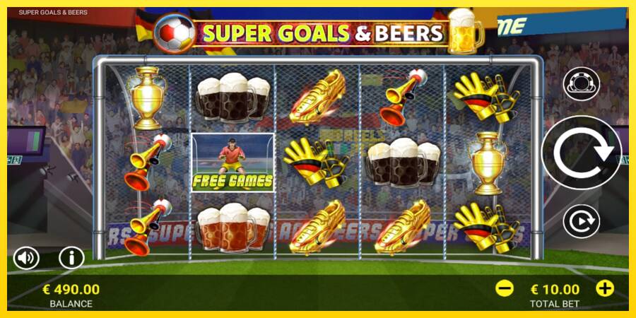 Сурет 2 ойын машинасы Super Goals & Beers