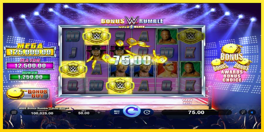 Сурет 2 ойын машинасы WWE Bonus Rumble Gold Blitz