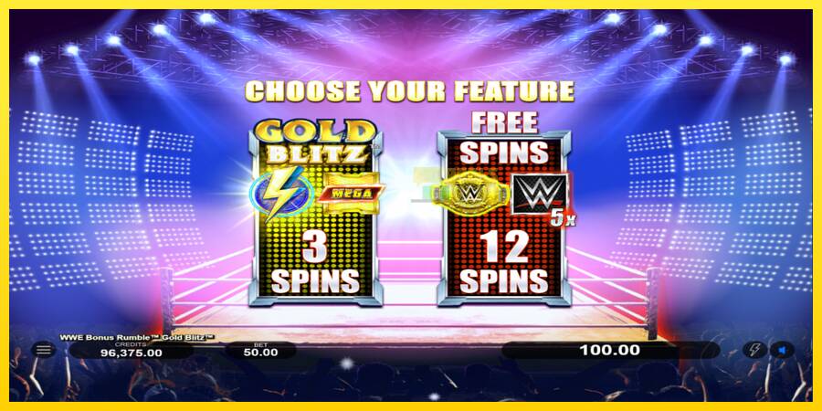 Сурет 3 ойын машинасы WWE Bonus Rumble Gold Blitz