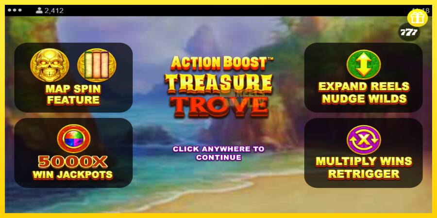 Сурет 1 ойын машинасы Action Boost Treasure Trove