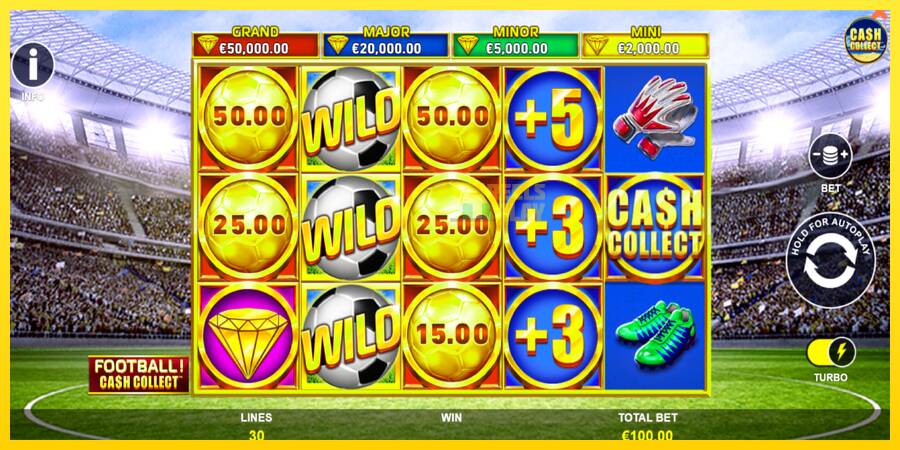 Сурет 2 ойын машинасы Football Cash Collect PowerPlay Jackpot