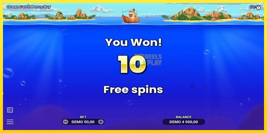 Сурет 3 ойын машинасы Ocean Catch Bonus Buy