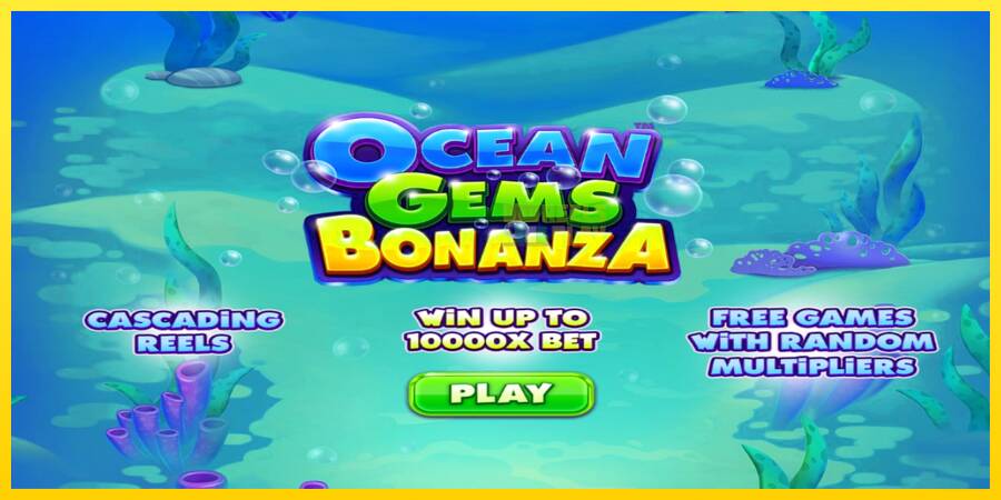 Сурет 1 ойын машинасы Ocean Gems Bonanza