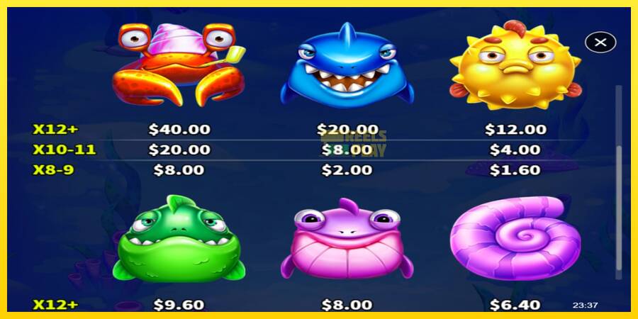 Сурет 5 ойын машинасы Ocean Gems Bonanza