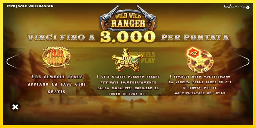 Сурет 5 ойын машинасы Wild Wild Ranger