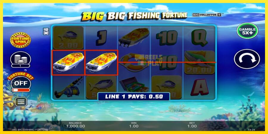 Сурет 3 ойын машинасы Big Big Fishing Fortune