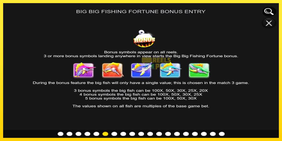 Сурет 6 ойын машинасы Big Big Fishing Fortune