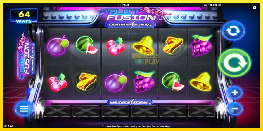 Сурет 2 ойын машинасы Fruit Fusion Blast Lightning Reels