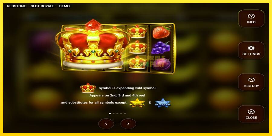 Сурет 4 ойын машинасы Slot Royale