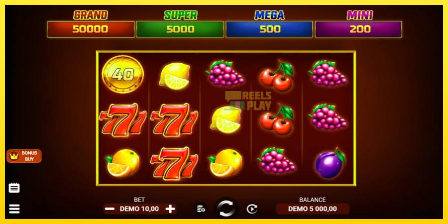 Сурет 2 ойын машинасы Lucky Fruit Spins Bonus Buy