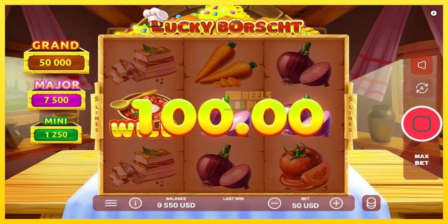 Сурет 3 ойын машинасы Lucky Borscht