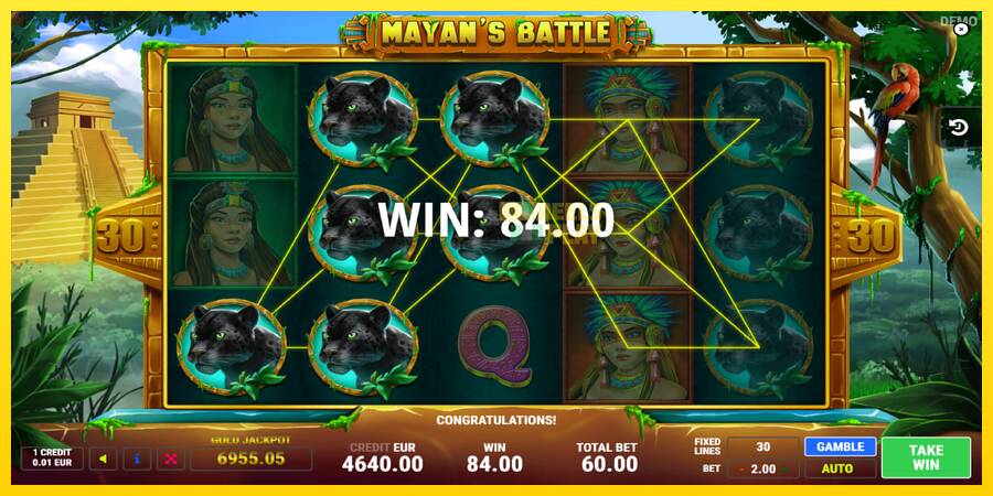 Сурет 4 ойын машинасы Mayans Battle