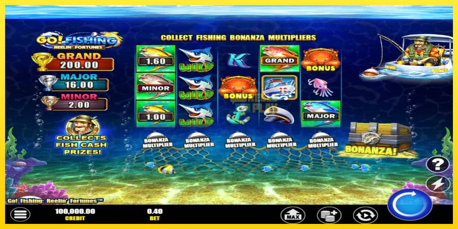 Сурет 2 ойын машинасы Go! Fishing: Reelin Fortunes