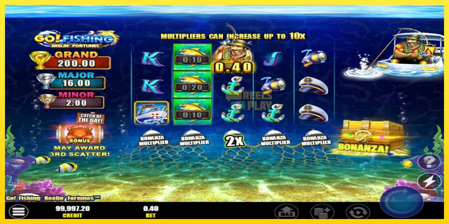 Сурет 3 ойын машинасы Go! Fishing: Reelin Fortunes