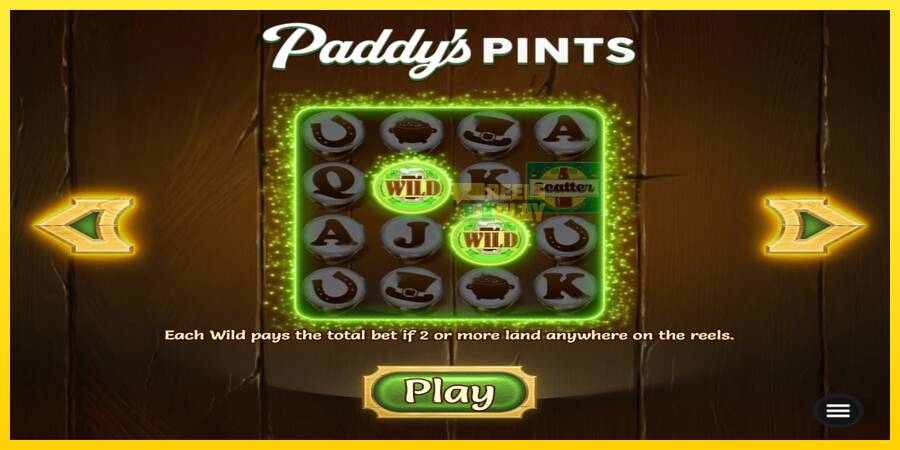 Сурет 1 ойын машинасы Paddys Pints