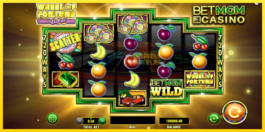 Сурет 2 ойын машинасы Wheel of Fortune Triple Extreme Spin BetMGM